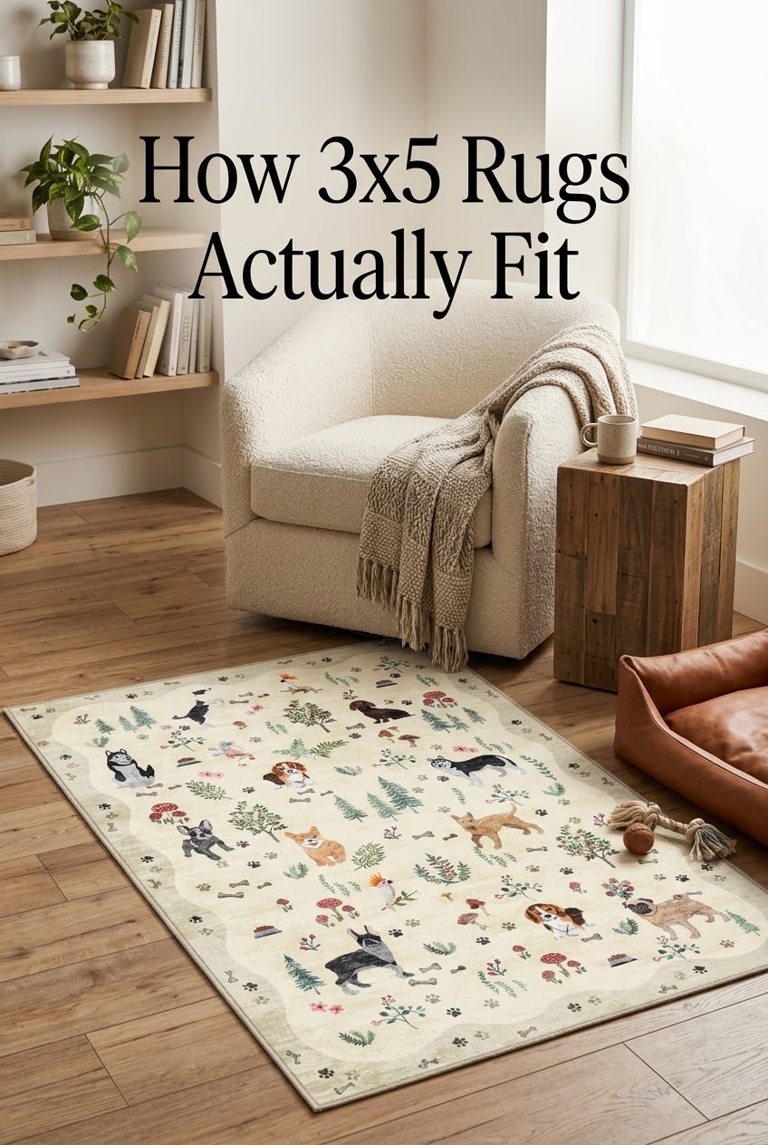 The Art of Subtle Whimsy: How to Style Neutral Pet-Themed Rugs with High-Design Restraint