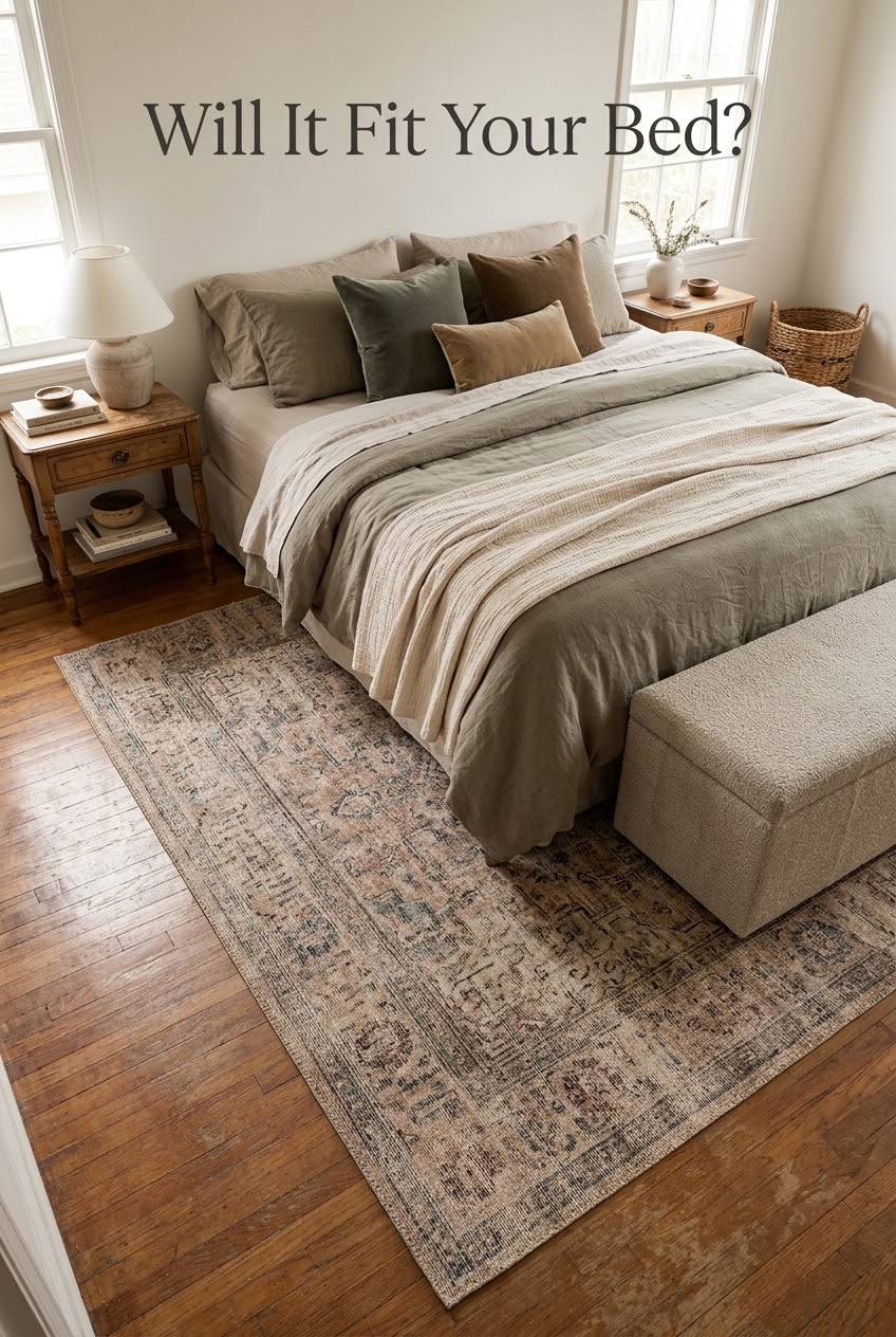 Mastering the Art of Neutral Bedroom Decor with Designer-Approved Rug Placement