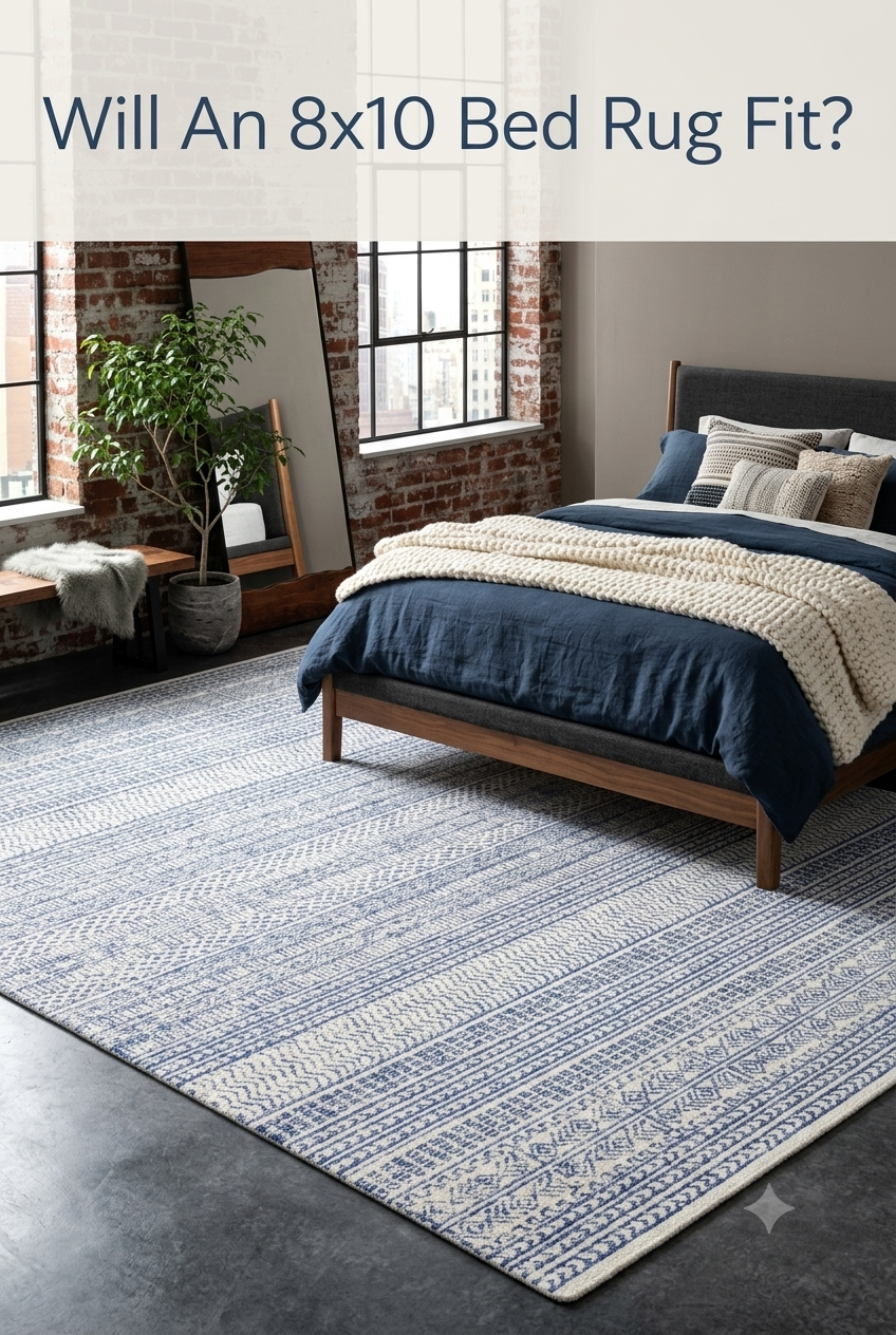 The Art of Grounding: How to Style Dark Blue Geometric Rugs with Modern Restraint