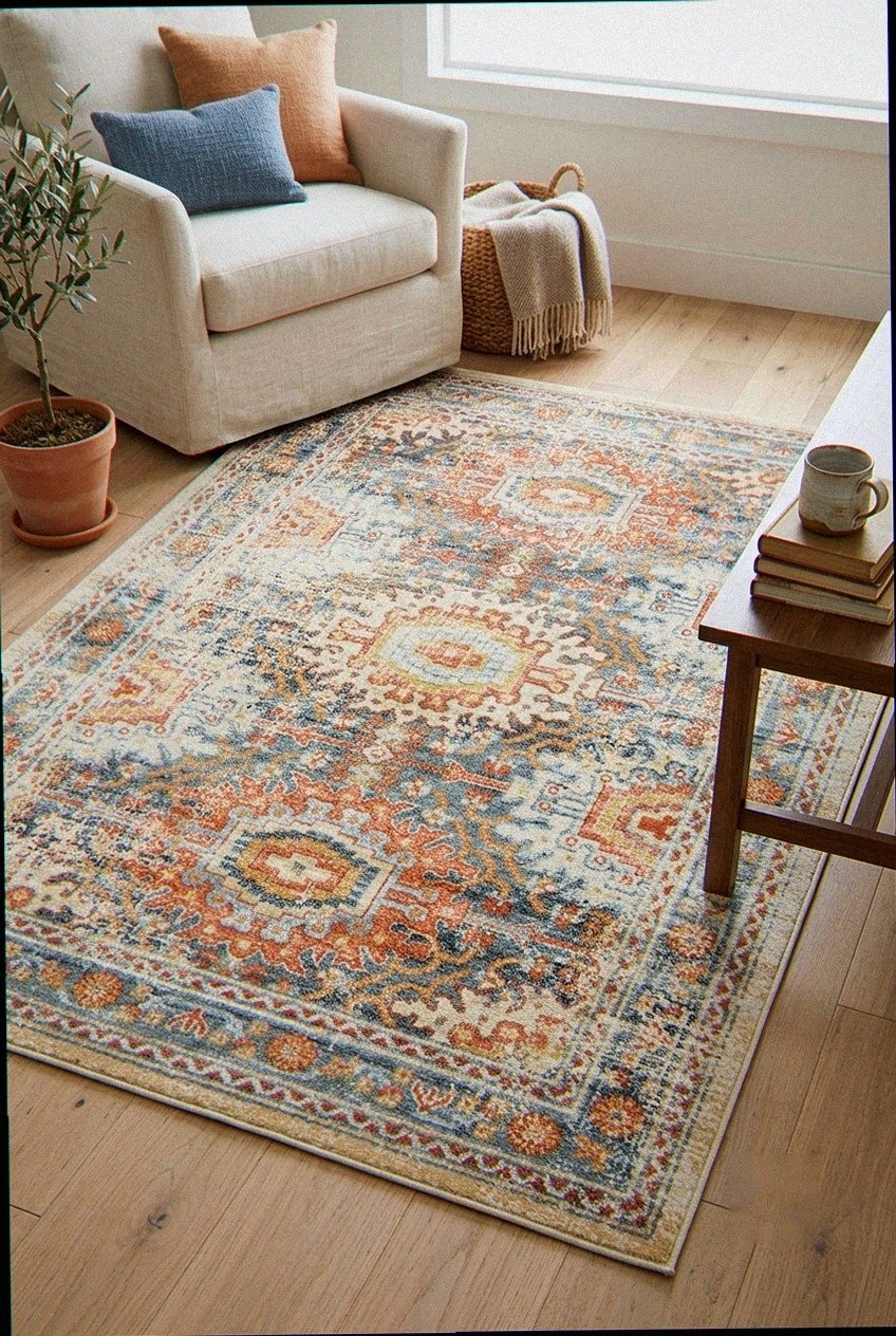 Harmonizing Heritage Motifs with Modern Living Room Aesthetics