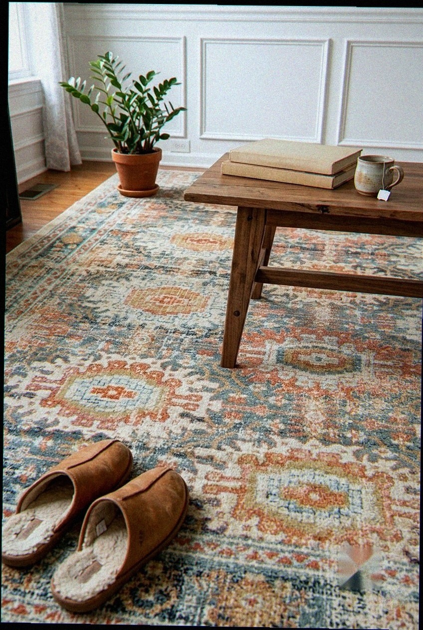 Harmonizing Heritage Motifs with Modern Living Room Aesthetics