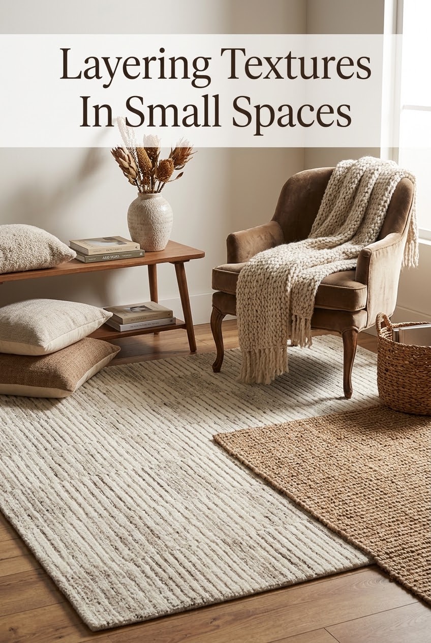The Art of the Grounding Layer: How to Maximize Texture in Compact Living Rooms