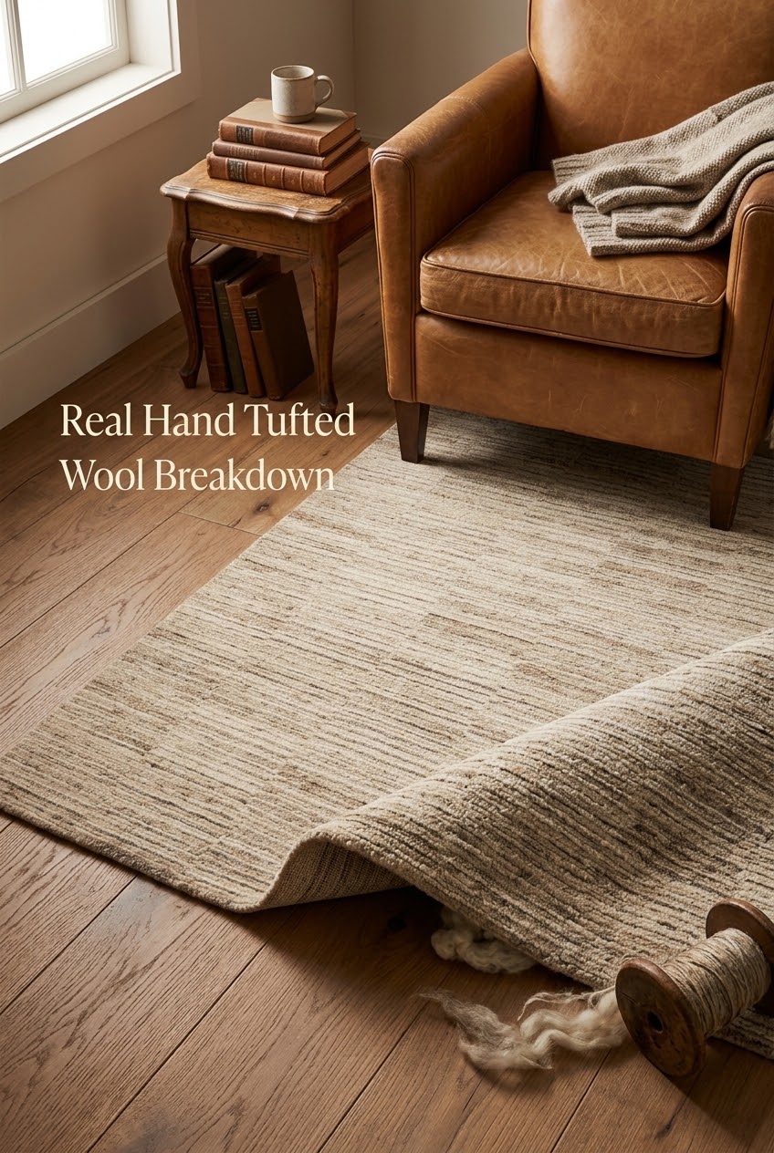 The Art of Grounding: Styling Compact Bohemian Living Rooms with Textured Wool