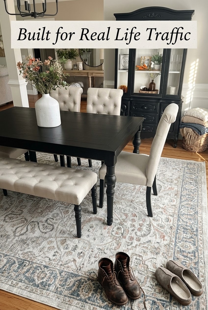 The Golden Neutral: How to Style an Ivory and Gold Rug for Timeless Living Room Elegance