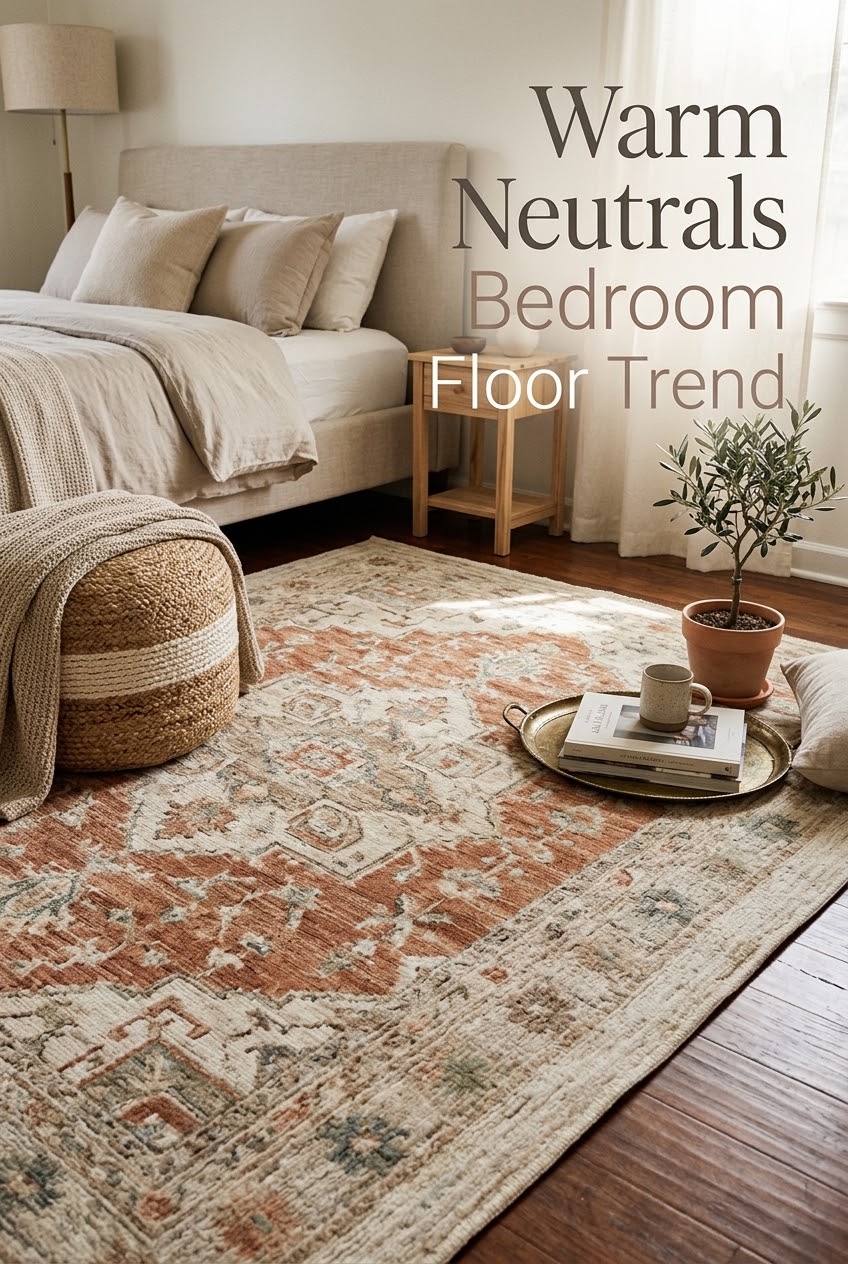 The Golden Neutral: How to Style an Ivory and Gold Rug for Timeless Living Room Elegance