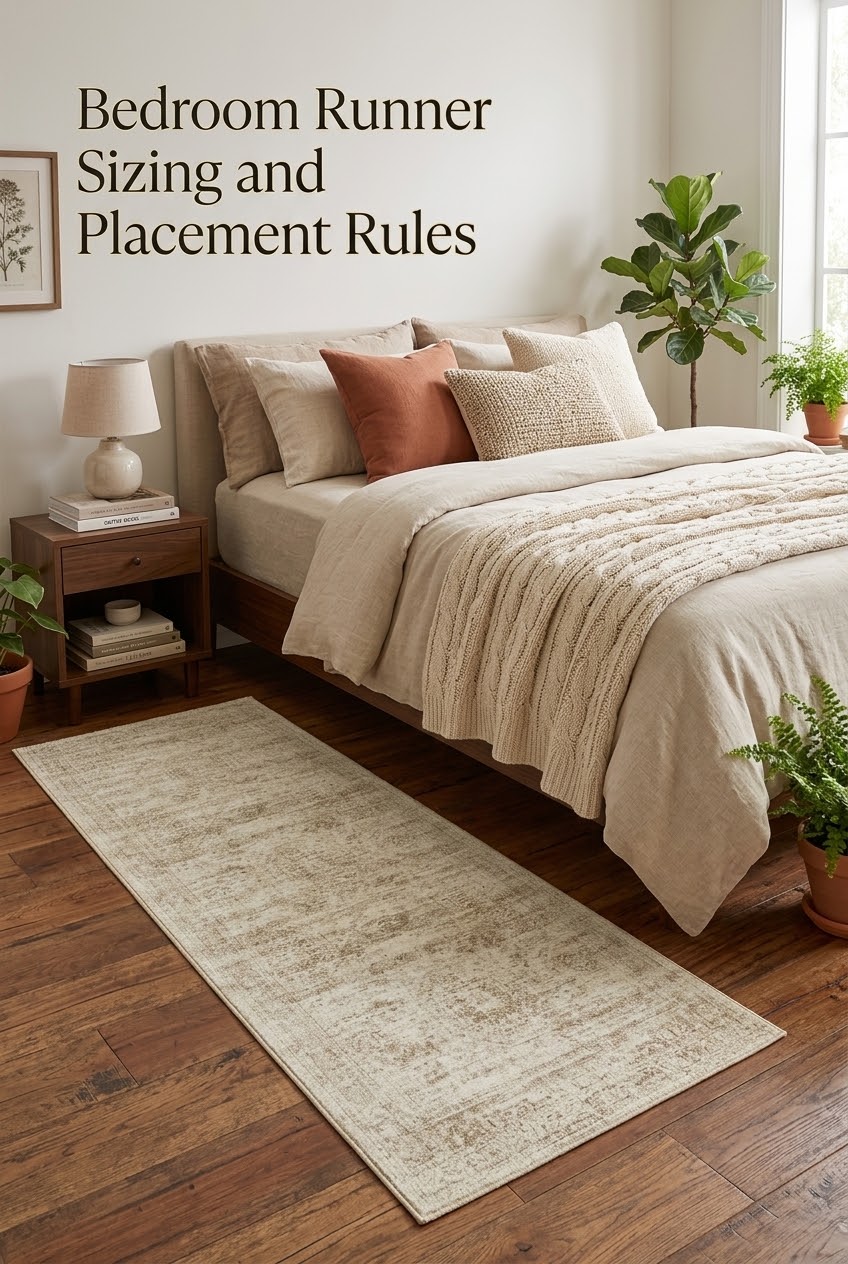 The Art of Grounding: Styling Neutral Vintage Runner Rugs Across Transition Spaces