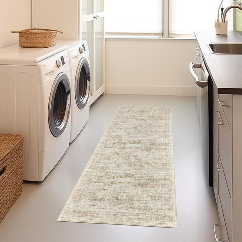 The Art of Grounding: Styling Neutral Vintage Runner Rugs Across Transition Spaces
